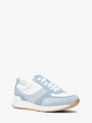 Andi Two-Tone Washed Denim Trainer