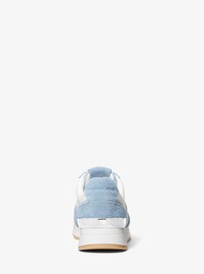 Andi Two-Tone Washed Denim Trainer image number 2