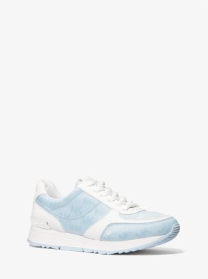 Espadrille Andi en nylon tiss&eacute; &agrave; logo