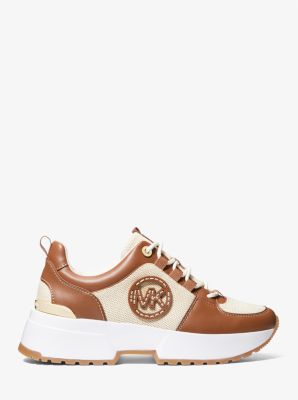 COACH MICHEAL KORS 2点まとめ 6389 6393 Bodie Logo Embossed Stretch Knit Slip-On Trainer | Michael