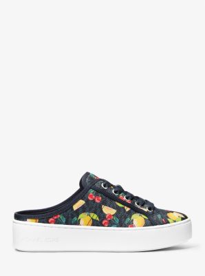 Poppy Fruit Print Logo Slip-On Sneaker image number 1