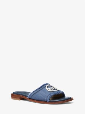 Hannah Denim Slide Sandal