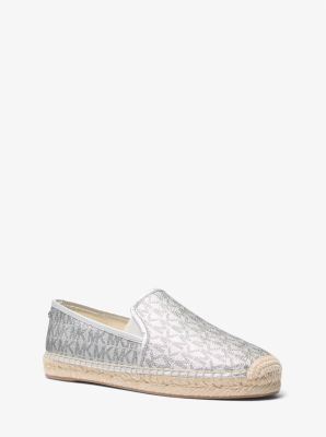 Hastings Metallic Signature Logo Espadrille