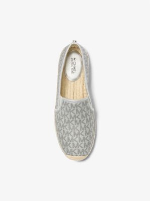 Hastings Metallic Signature Logo Espadrille