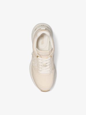 Katrina Frayed Denim Trainer