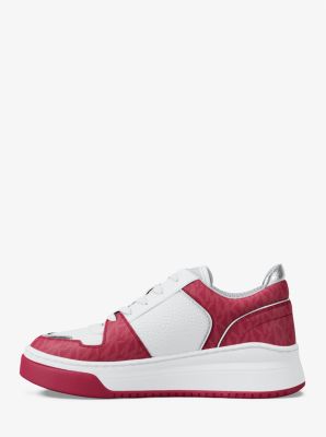 Lexi Mixed-Media Sneaker