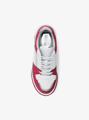 Lexi Mixed-Media Sneaker
