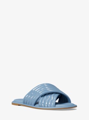 Portia Patent Slide Sandal