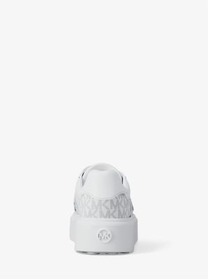 Romey Embellished Mixed-Media Sneaker