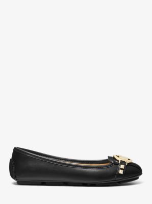 Michael kors store black fulton flats