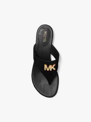 Michael kors deanna leather on sale sandal