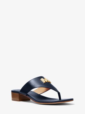 Deanna Leather Sandal | Michael Kors