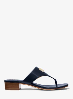 Michael kors deanna leather sandal new arrivals