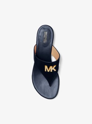 michael kors deanna leather sandal