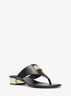 Michael kors shop deanna leather sandal