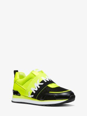 Michael kors on sale neon shoes