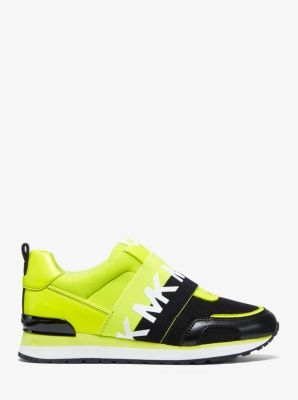 Michael kors store neon yellow shoes