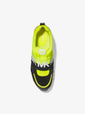 Michael kors sales neon sneakers