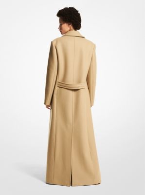 Sateen trench coat michael kors sale