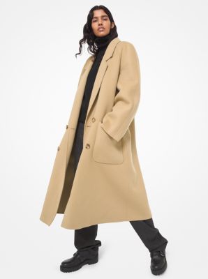 michael kors wool melton coat