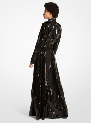 Evening on sale trench coat