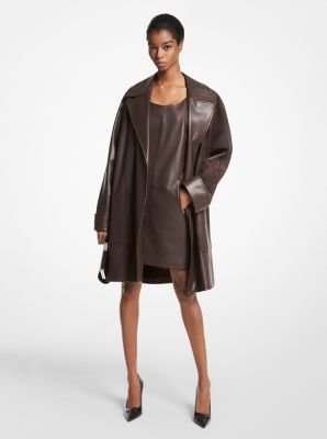 Plonge  Leather Coat image number 0
