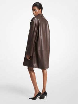Plonge  Leather Coat image number 2