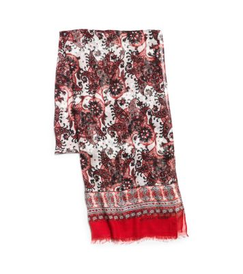 Michael kors red clearance scarf