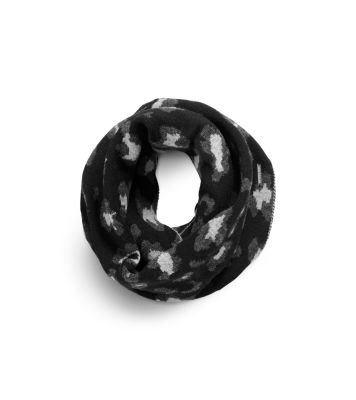 Oversized Camo Jacquard Scarf