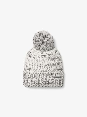 michael kors pom pom beanie