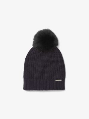 Fur Pom-Pom Beanie | Michael Kors