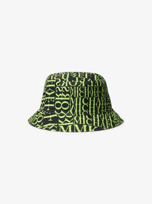 Newsprint Logo Bucket Hat | Michael Kors