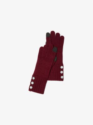 Knit Tech Gloves Michael Kors Canada