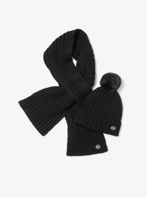 michael kors hat scarf