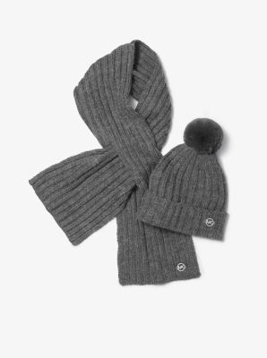 michael kors scarf and beanie
