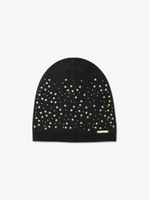 Star Embellished Beanie Hat | Michael Kors