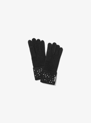 Star Embellished Gloves | Michael Kors