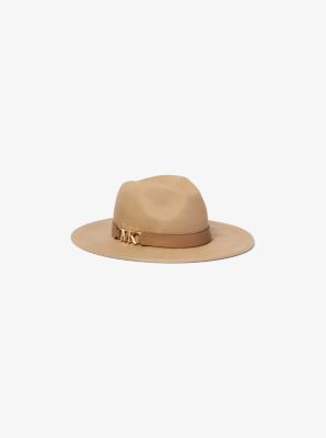 Wool Hat in CAMEL | Michael Kors