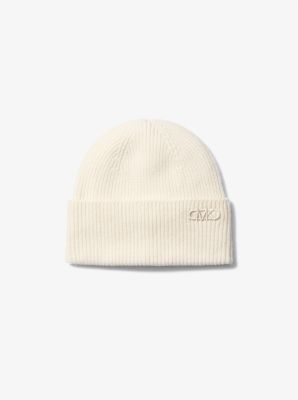 Ribbed Cashmere Beanie Hat image number 0