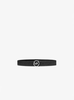 Reversible Logo and Crocodile Embossed Belt | Michael Kors