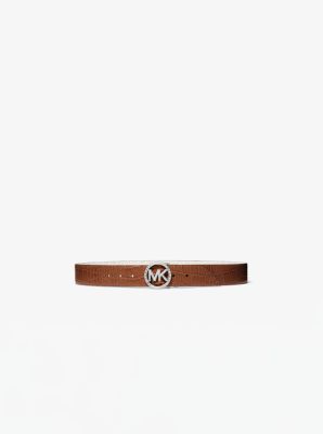 Reversible Logo and Crocodile Embossed Belt image number 0