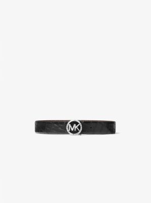 michael kors belt logo