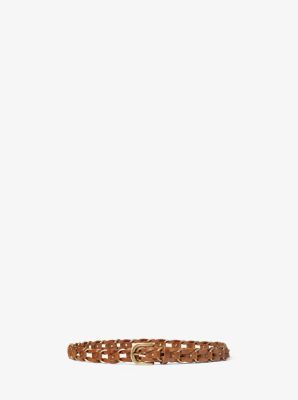 michael kors braided belt