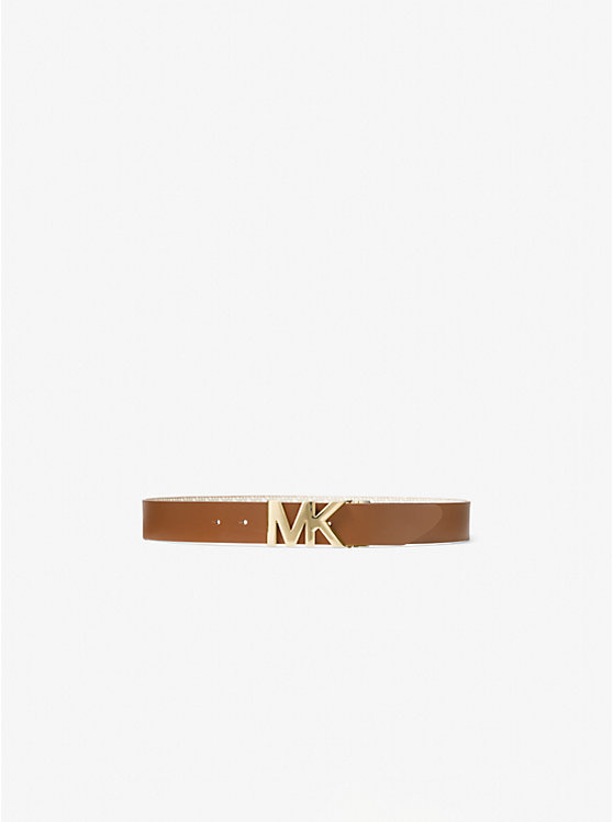 Reversible Logo and Leather Waist Belt image number 1