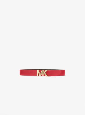 Reversible Logo and Leather Waist Belt Michael Kors [US]