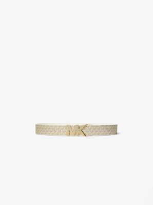 Reversible Logo and Leather Waist Belt image number 0