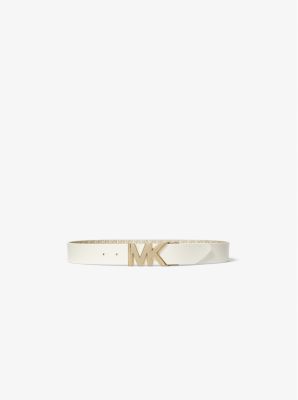 Reversible Logo and Leather Waist Belt image number 1