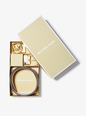 4-in-1 Logo Box Belt Set | Michael Kors