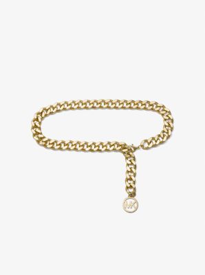 Michael kors chain belt best sale