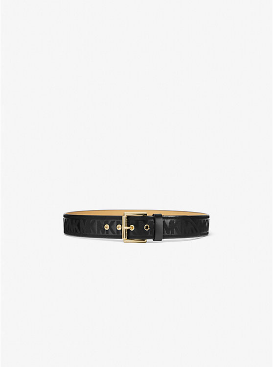 Embroidered Leather Belt | Michael Kors